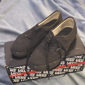 VANS "OFF THE WALL" black shoes  Size 8.5 M